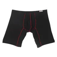 

Men Modal Long Leg Anti-chafing Boxer Briefs 3D Separated U Convex Pouch Breathable Sport Stretch Skinny Sexy Male Underwear