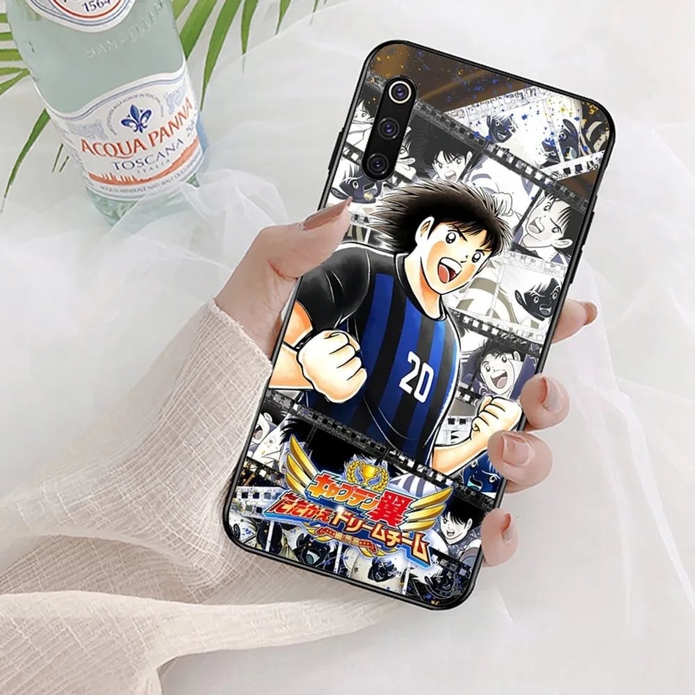 Captain Tsubasa Phone Case For Xiaomi Mi 5X 8 9 10 11 12 lite pro 10T PocoX3pro PocoM3 Note 10 pro lite