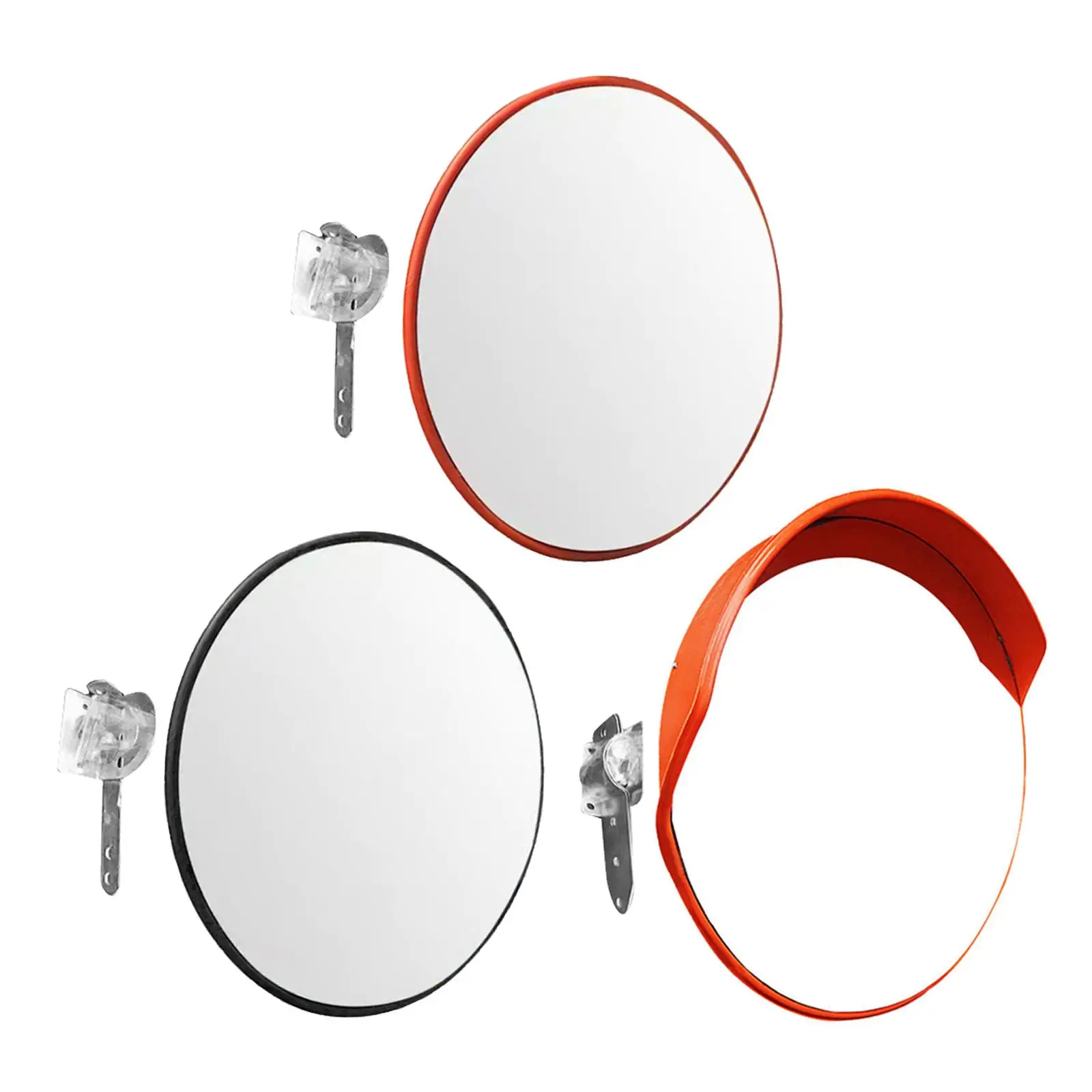 Convex Mirror Blind Spots Warehouse Traffic Mirror 55/60cm Security Blind Spot Mirror Street Curved Safety Mirror Parking Mirror