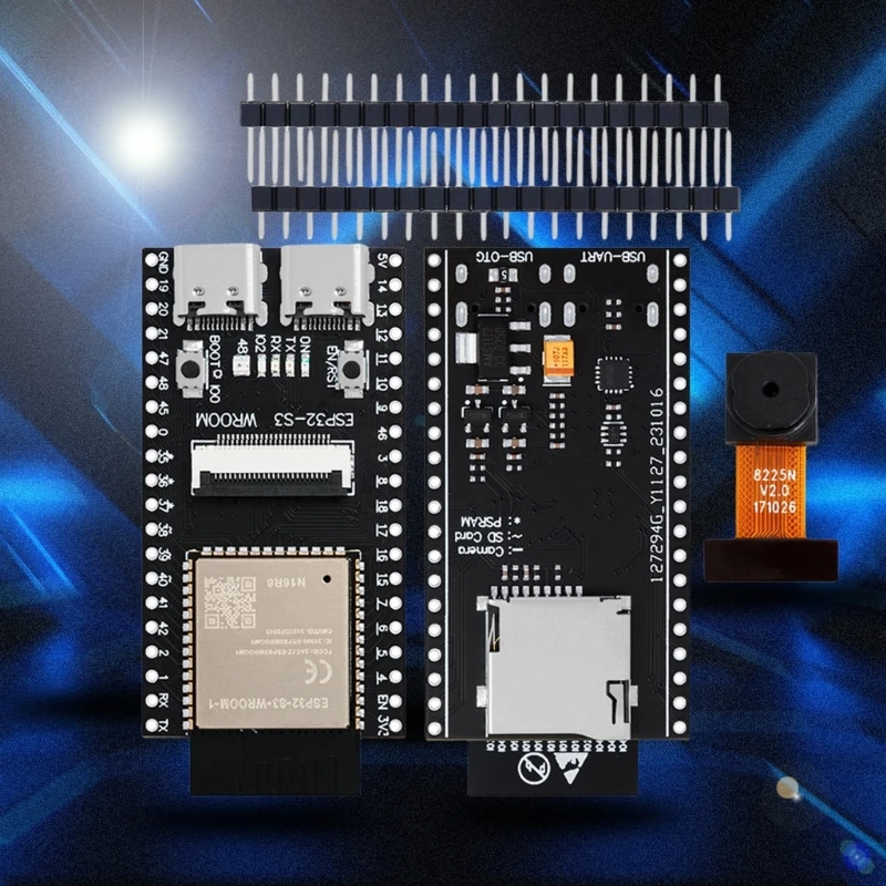 ESP32S3-WROOM Development Board Base On ESP32S3-WROOM-1 Modulars Onboards OV2640 Camera Module