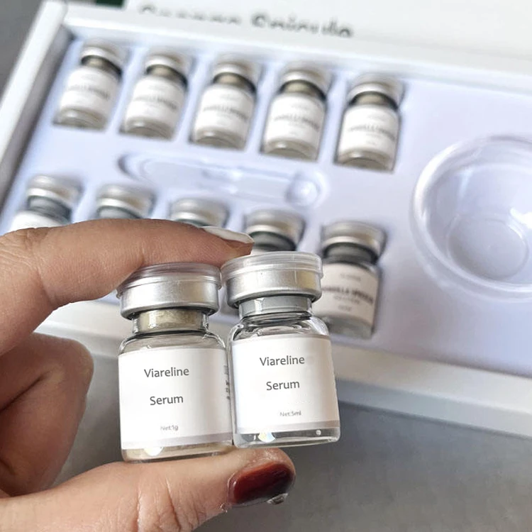 Viarelin  Collagen Microneedle Serum Set Collagen Anti-Wrinkle Essence Set Hydrating Firming Pore-Cleaning Moisturize Skincare