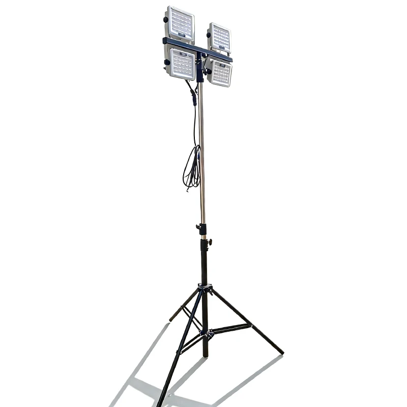 Portable Tripod Mobile Diesel-Powered IP65 Waterproof 360 Beam 110000 Lumens Outdoor Emergency Floodlight