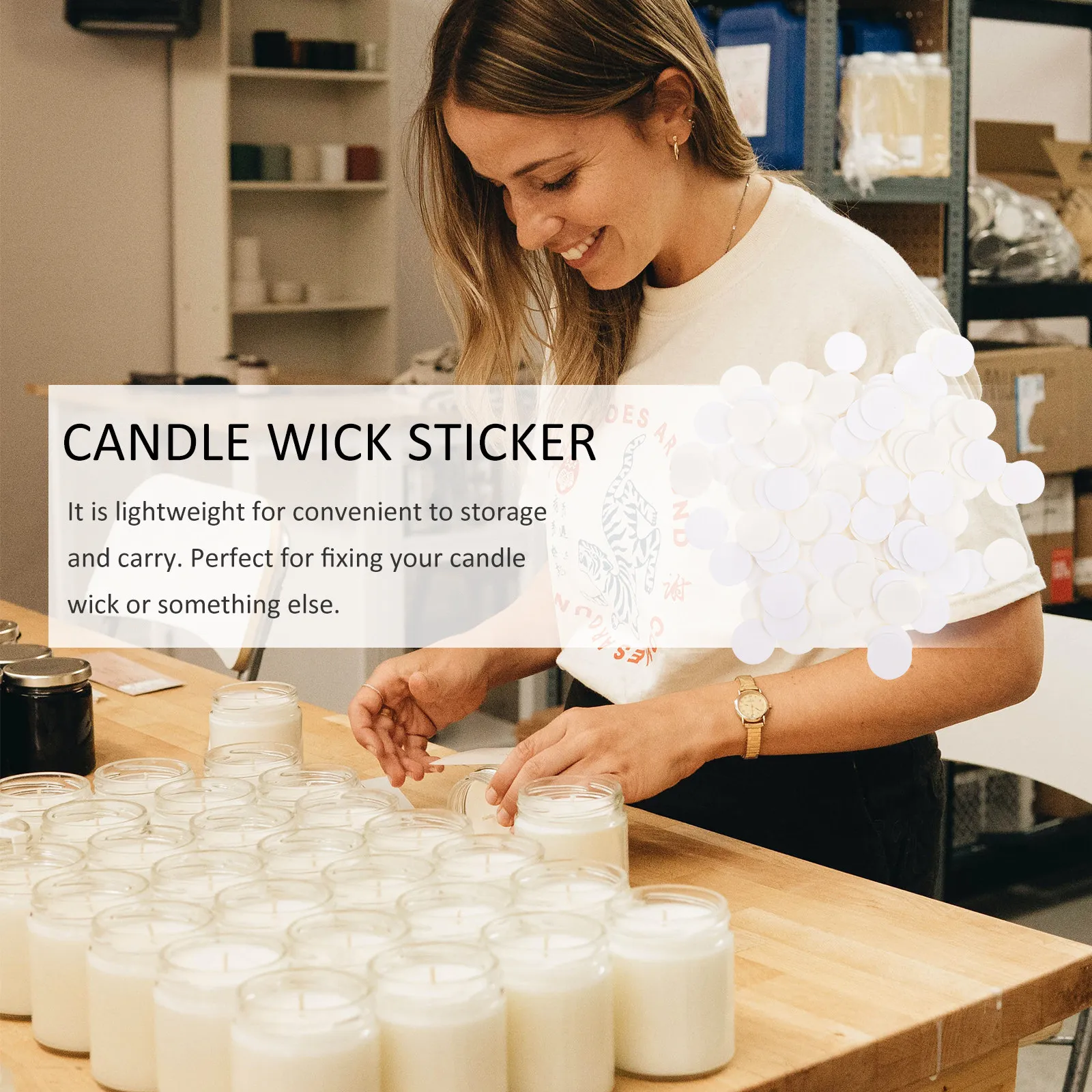 100Pcs Double-Sided…