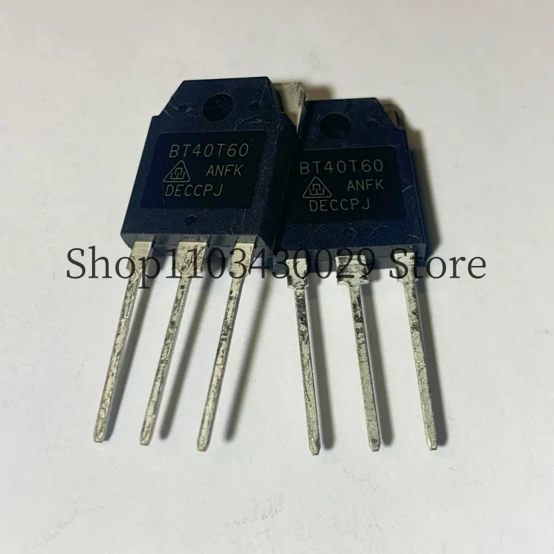 Tubo de alimentación IGBT Original, BT40T60ANFK, BT40T60, piezas, 40A, 600V, 10 TO-3P, nuevo