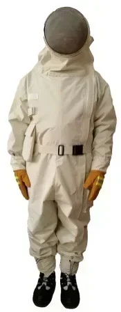 

One-piece Anti-bee Suit. Steel Mesh Wear-resistant, Anti-piercing And Anti-biting Protective Clothing.