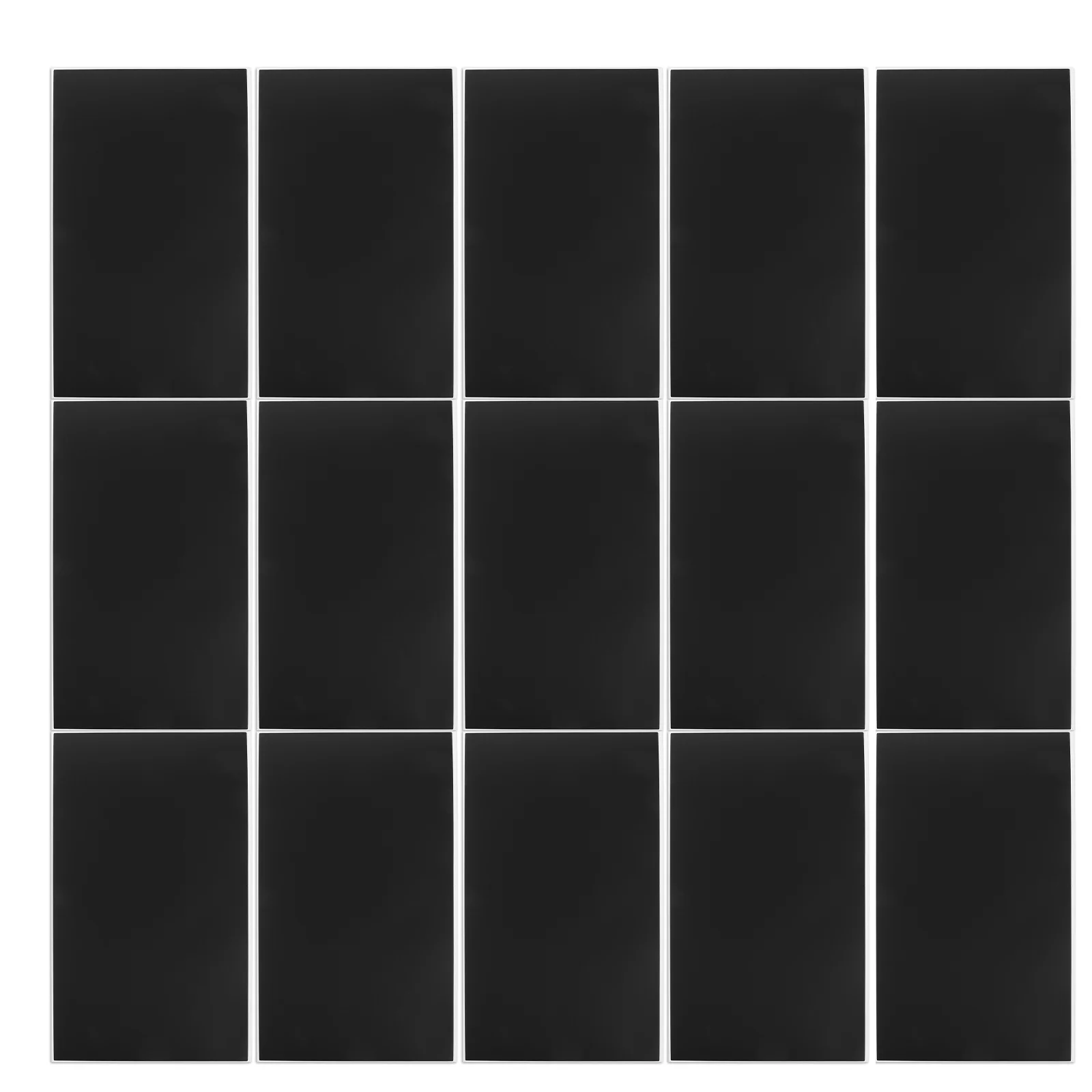 20pcs Chalkboard Stickers PVC Labels Erasable Reusable Storage Bins File Folder Peel Sheet Classroom Container