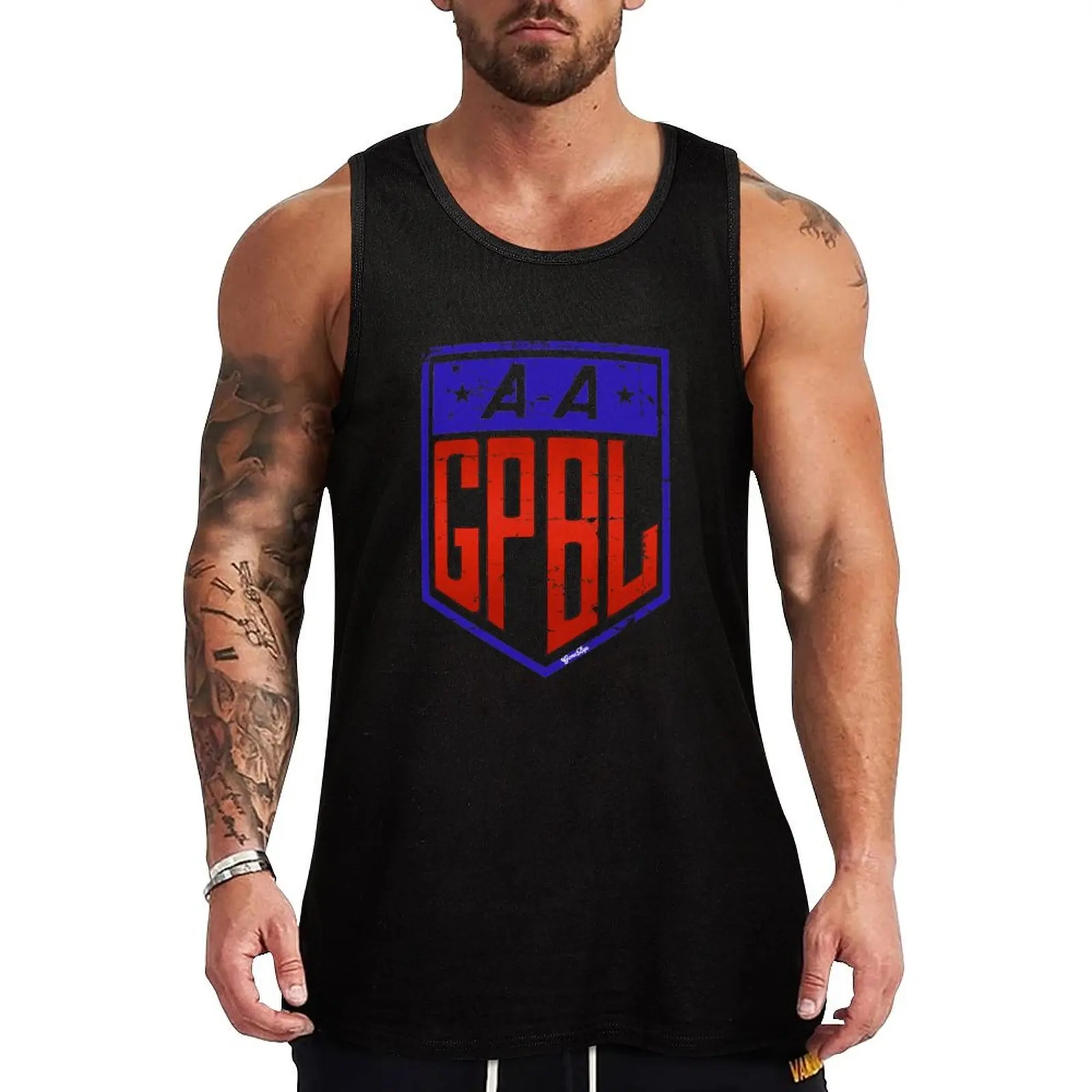 

All-American Girls Professional Baseball League Tank Top Man clothes for gym basketball Men's t-shirt
