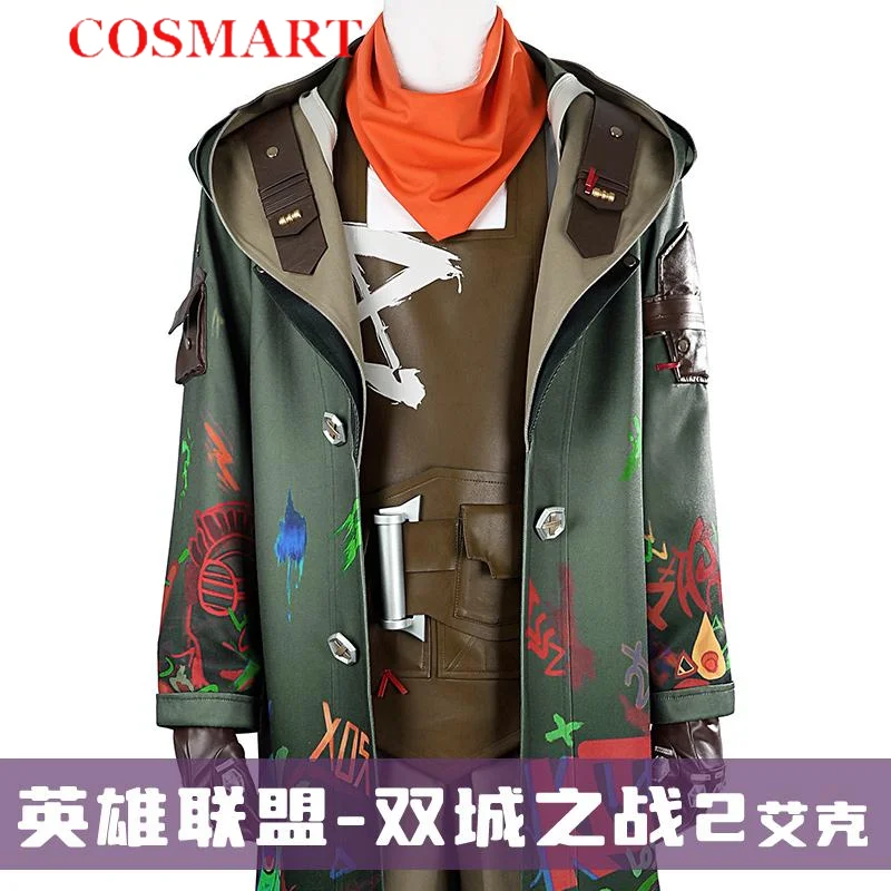 COSMART Lol Battle Of Two Cities 2 Ekko Cosplay Costume Cos Game Anime Party Uniform Hallowen Play Role Clothes Clothing