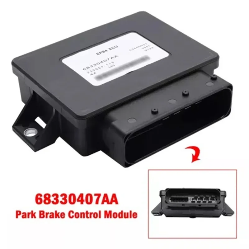 

Parking Brake Control Module Compatible forCherokee 2.4L 2014-2018 Replaces 68330407AA