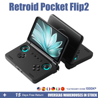 Retroid Pocket Flip2 Game Console 1080p Folding Game Console AMOLED 500Nits 5.5\