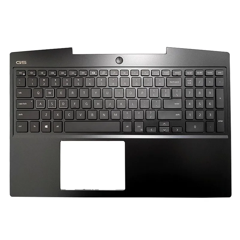 New For DELL Inspiron G5 5500 SE 5505 Laptop US English Keyboard With RGB Backlight Palmrest Upper Cover Case