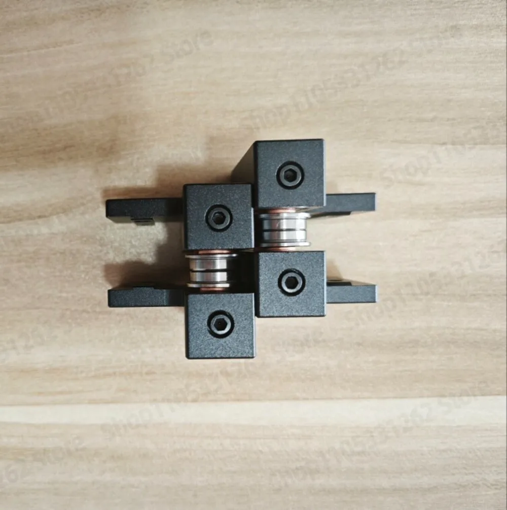 3D Printer Front Idler Belt Tensioner Mount Ultra Narrow Metal CNC 6061 Aluminum Anodized DIY