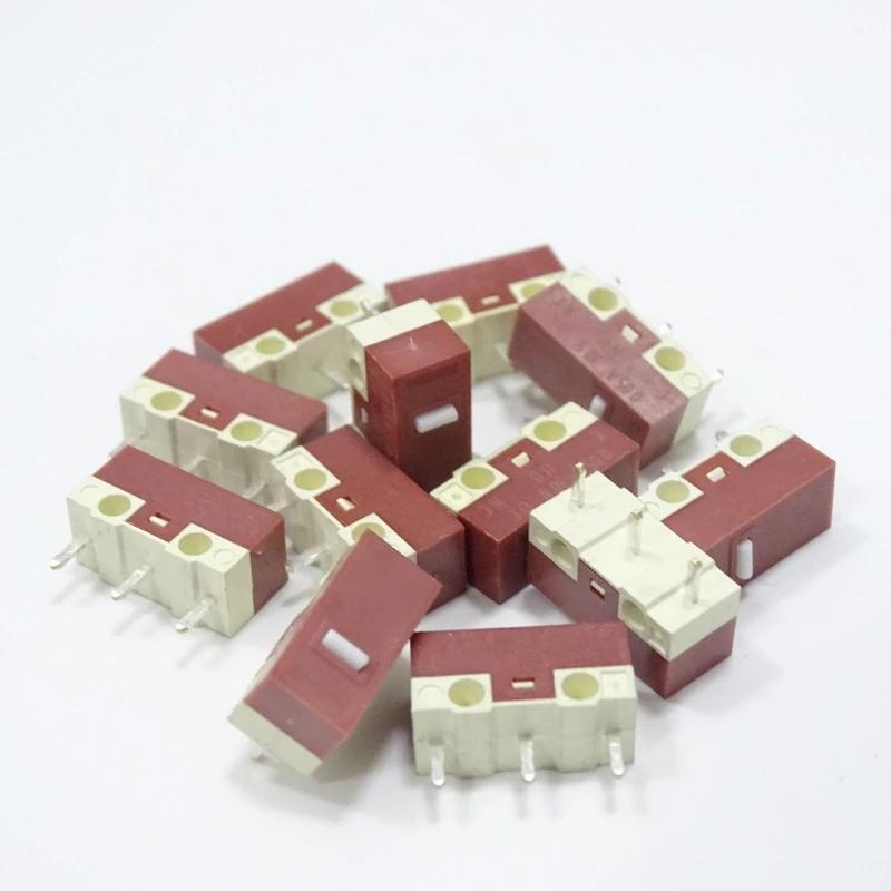 10 Cái/lốc Huano Chuột Micro Trắng Chấm Micro Nút Tắt Mở 20 Triệu Chuột Bảo Dưỡng Trang Sức Giọt