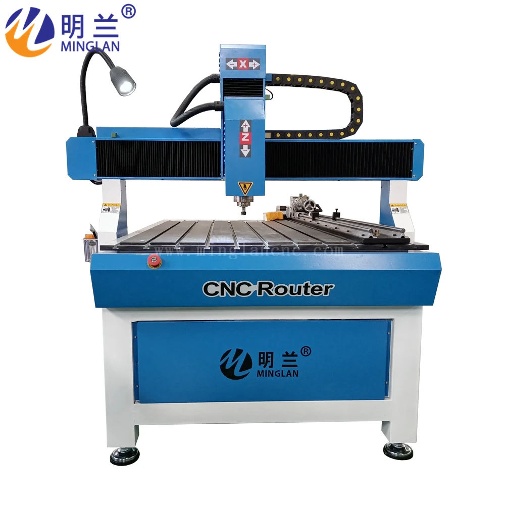 Hot Sale Mini 4 axis 9015 Desktop Cnc Router For Engraving Wood PVC MDF