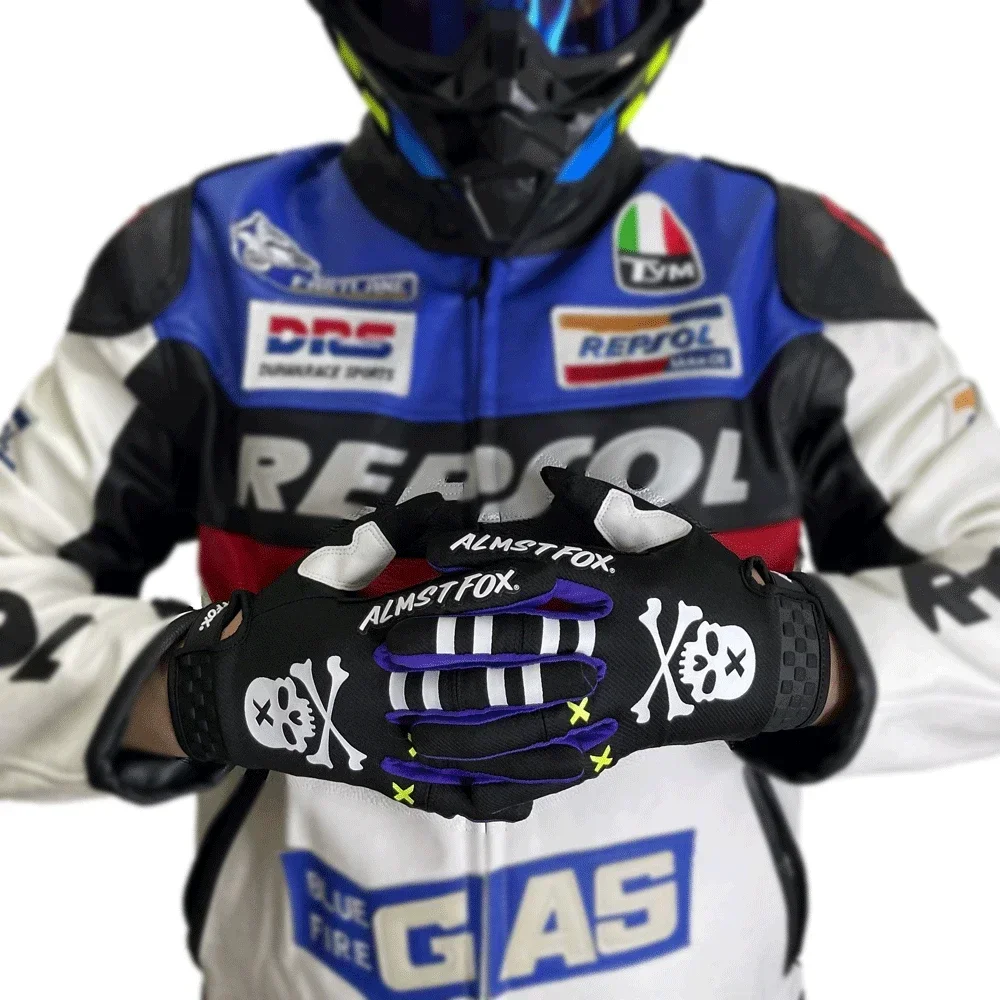 Almst fox motorrad handschuhe offroad bergab Mountainbike guantes dh mx mtb motorrad handschuhe männer frauen handschuhe zubehör