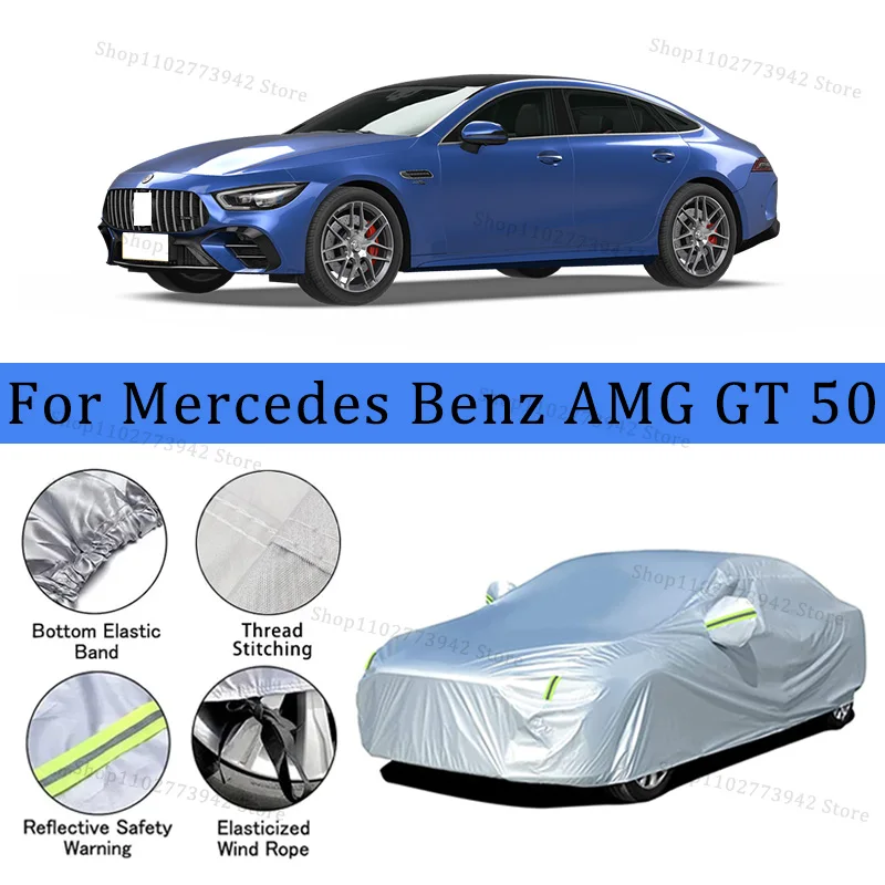 

Car Cover Protection Sunscreen Heat Insulation Dust Resistant Scratch For Mercedes Benz AMG GT 50 Car Exterior Accessories