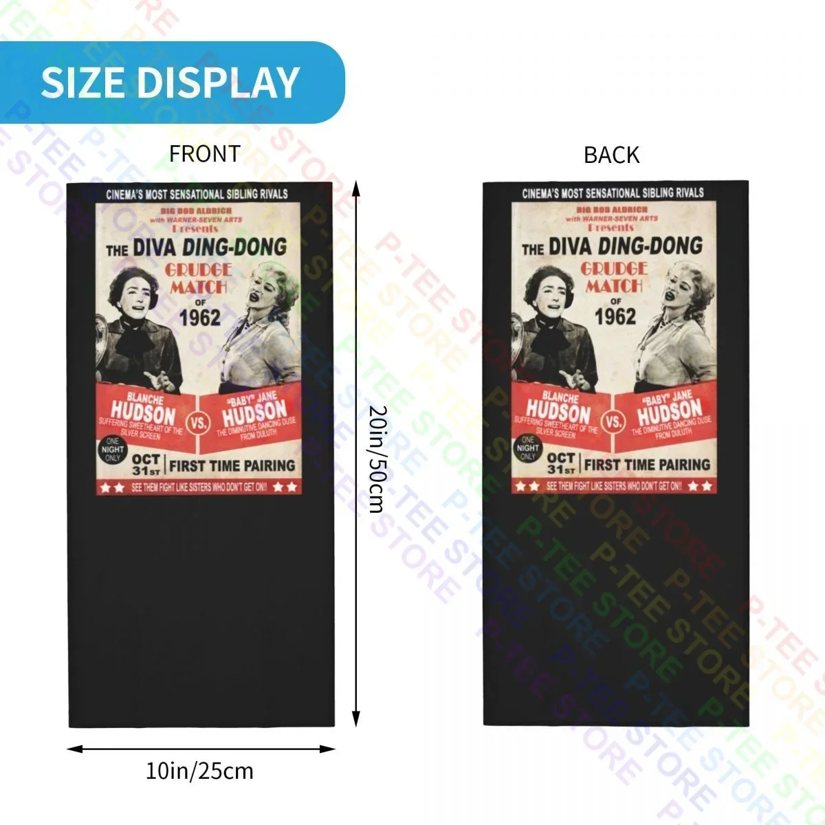 Что бы случилось к ребенка Джейн Бетт Дэвис Джоан Кроуфорд Шея Гетры Бандана Шарф Маска для лица Пылезащитная