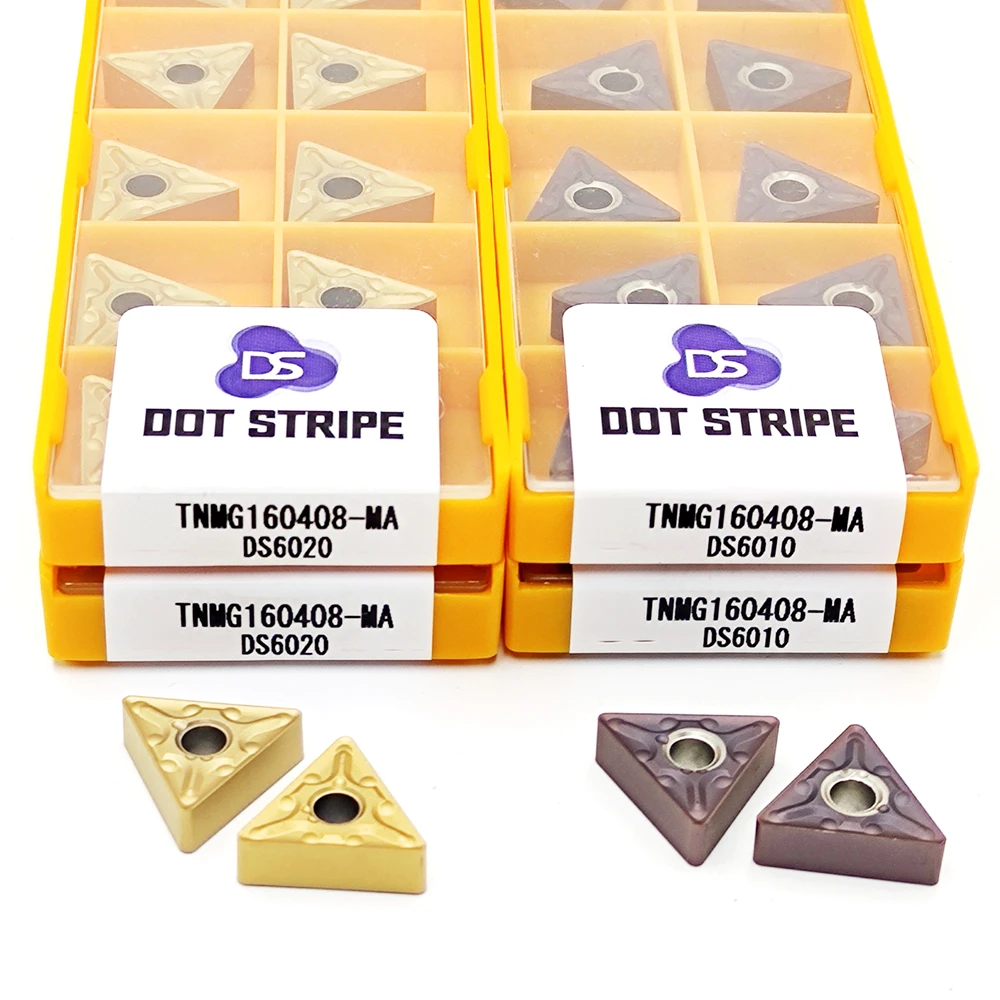 10 Chiếc TNMG160404 Hà PC9030 TNMG160408 PC9030 Tiện Bằng Máy CNC Phần Công Cụ TNMG 160404 160408 Dụng Cụ Xoay Carbide Lắp Carbide Lưỡi Dao