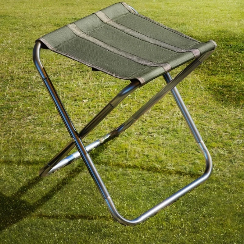 

Foldable Folding Stool Outdoor Folding Chair Portable Stool Pony Bench Fishing Chair Camping Picnic Queue Beach Camping Chair