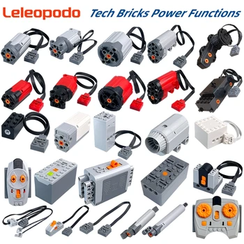 MOC Power Functions Enhanced Version M L XL Servo Red Motor Technical Part Building Block…