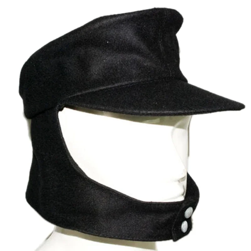 قبعة شتوية لجندي EM ELITE الألماني PANZER M43 قبعة صوف ميدانية عسكرية #4