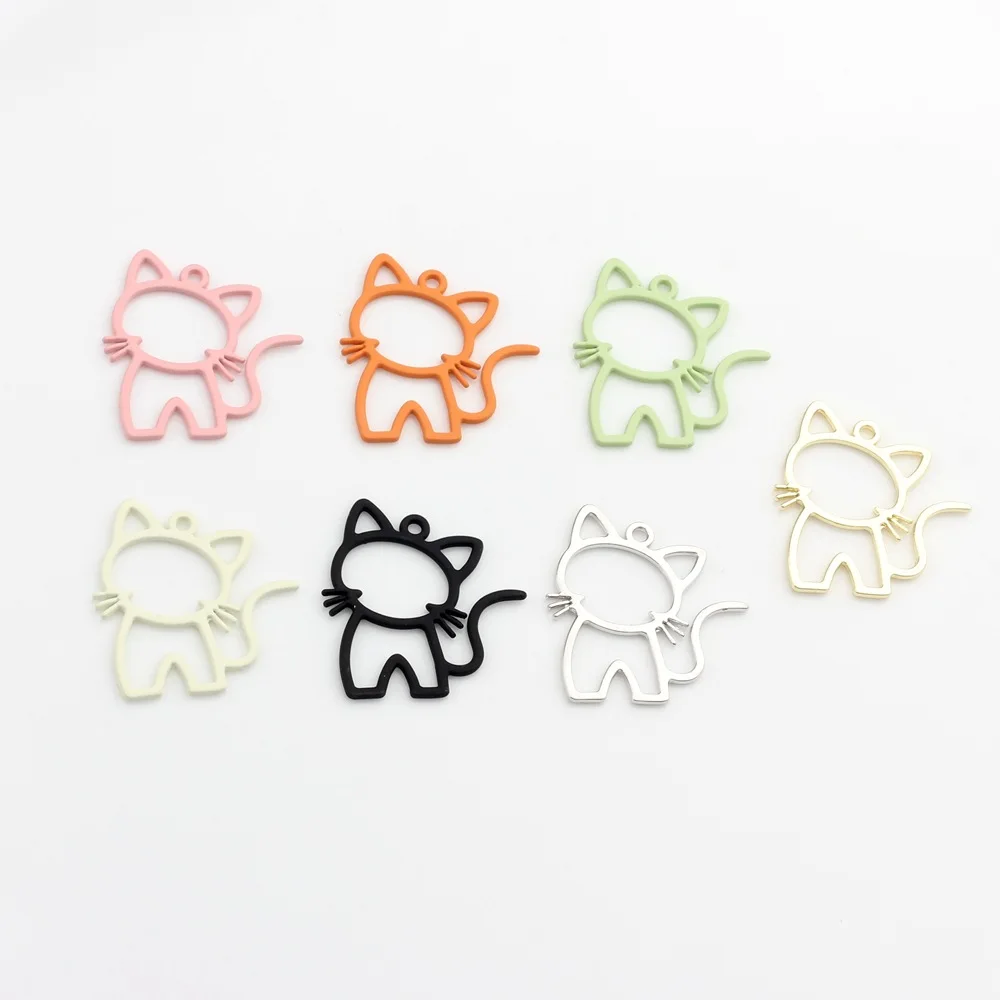 10 шт., брелок-подвеска в форме сердца