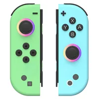 JoyPad para Nintendo Switch Joy-Con, Gamepads RGB de Doble Vibración, Controlador No Linear