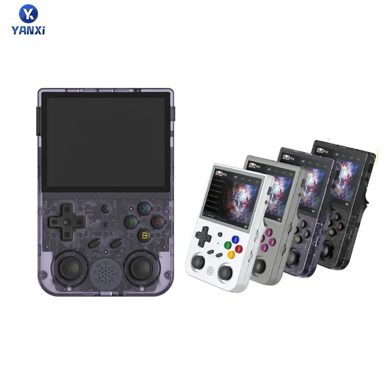 Ondersteuning Drop-Ship RG353V Originele 3.5 INCH Video Game Consoles Android 11 Linux OS HD Simulator Retro Handheld Game consoles