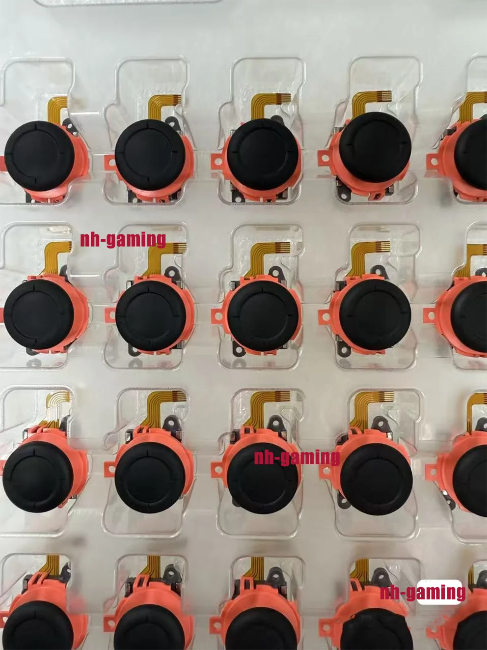 الأصلي الجديد الأزرق البرتقالي قاعة تأثير عصا التحكم ل NS2 التبديل 2 الفرح تحكم كون ثلاثية الأبعاد التناظرية عصا استبدال اليسار اليمين الروك #5