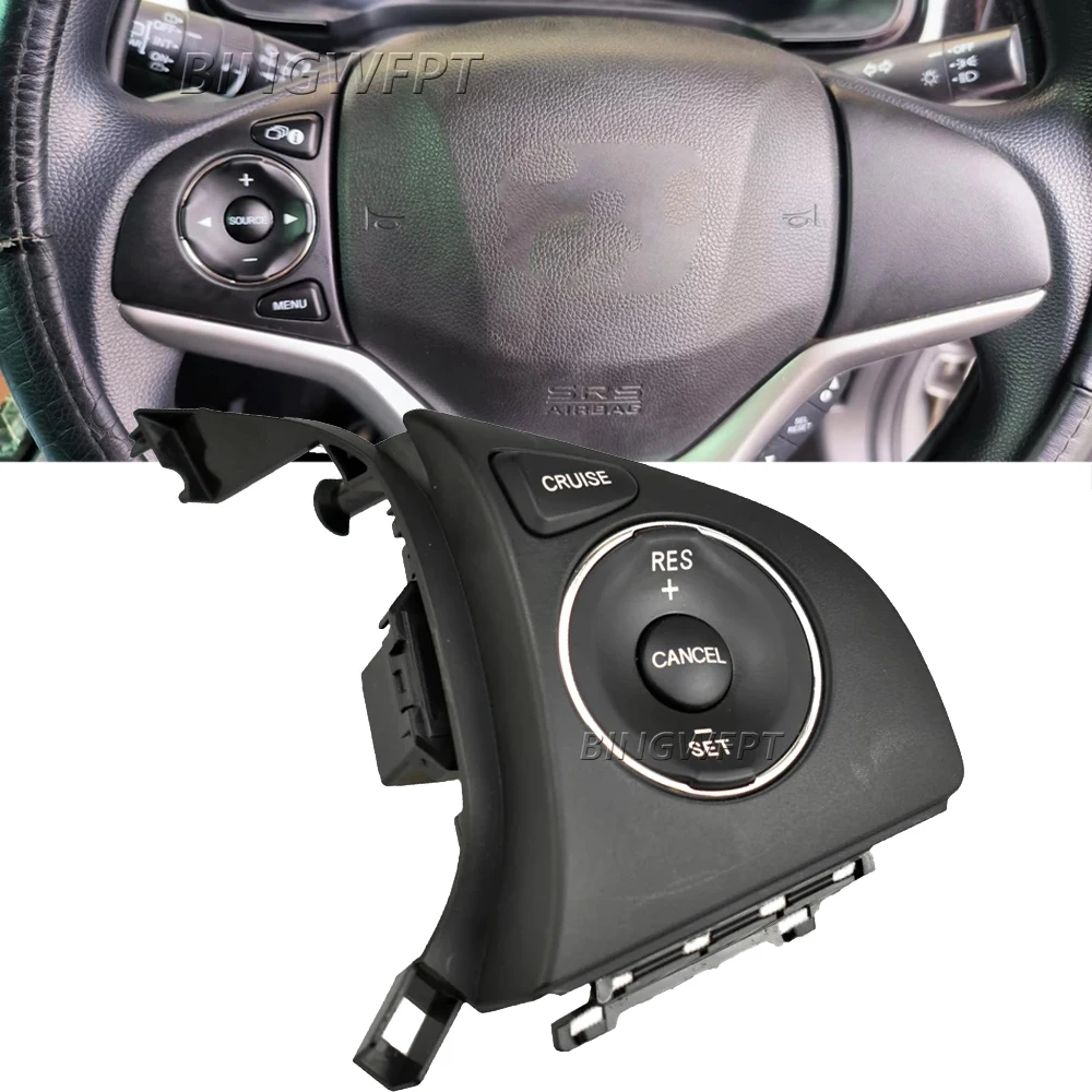For Honda Fit 2015 2016 2017 2018 Auto Steering Wheel Audio Control Button Volume Phone Buttons Switch