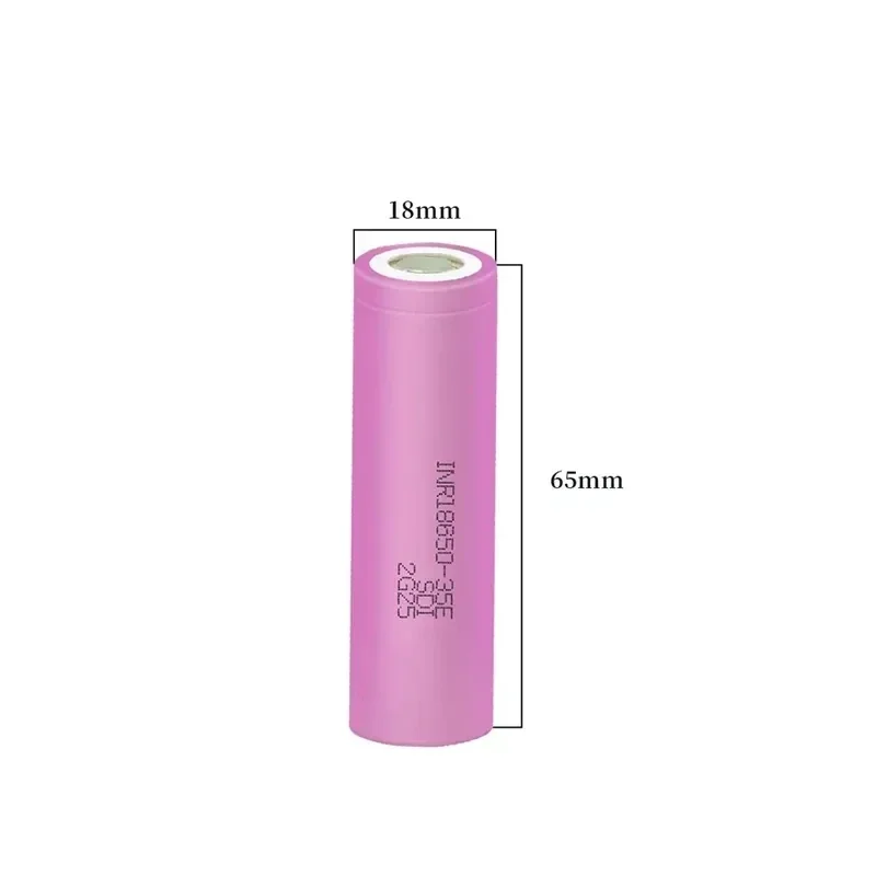 2-10 Actual Capacity 35e Prime Power 18650 Lithium Battery 2000Mah 3.7V 25a High Power Inr18650 Suitable for Electric Tools