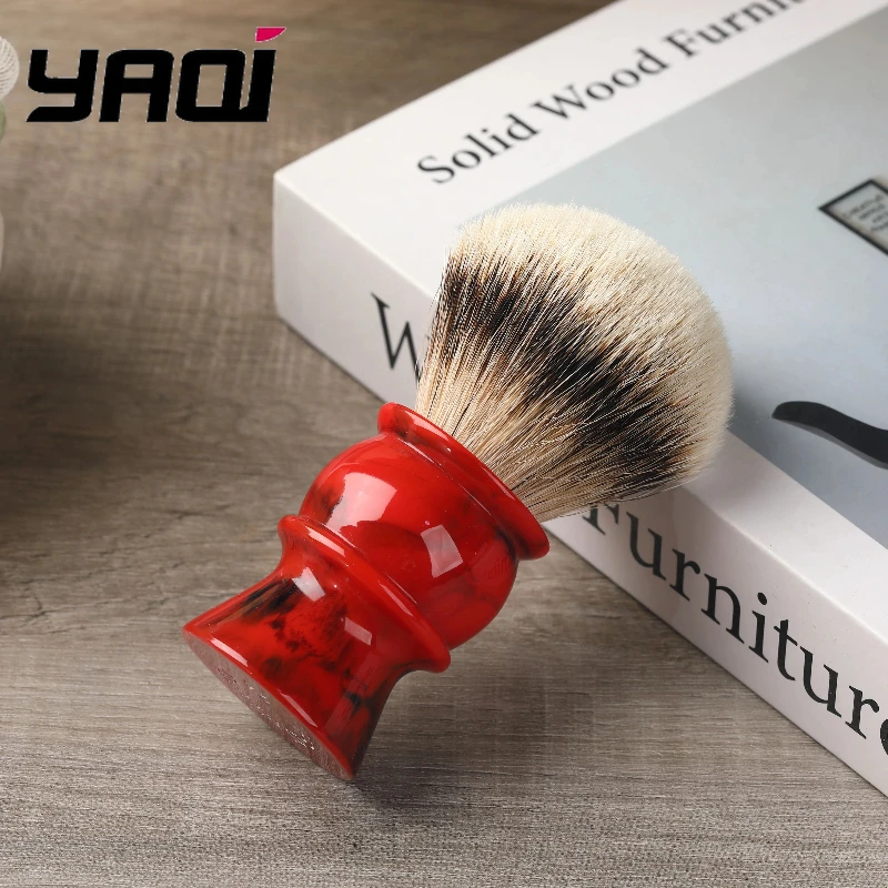 brocha-de-afeitar-yaqi-para-hombre-2026-24mm-100-pelo-de-cerdo-mango-de-resina-roja-calidad-premium-para-cuidado-personal-y-belleza
