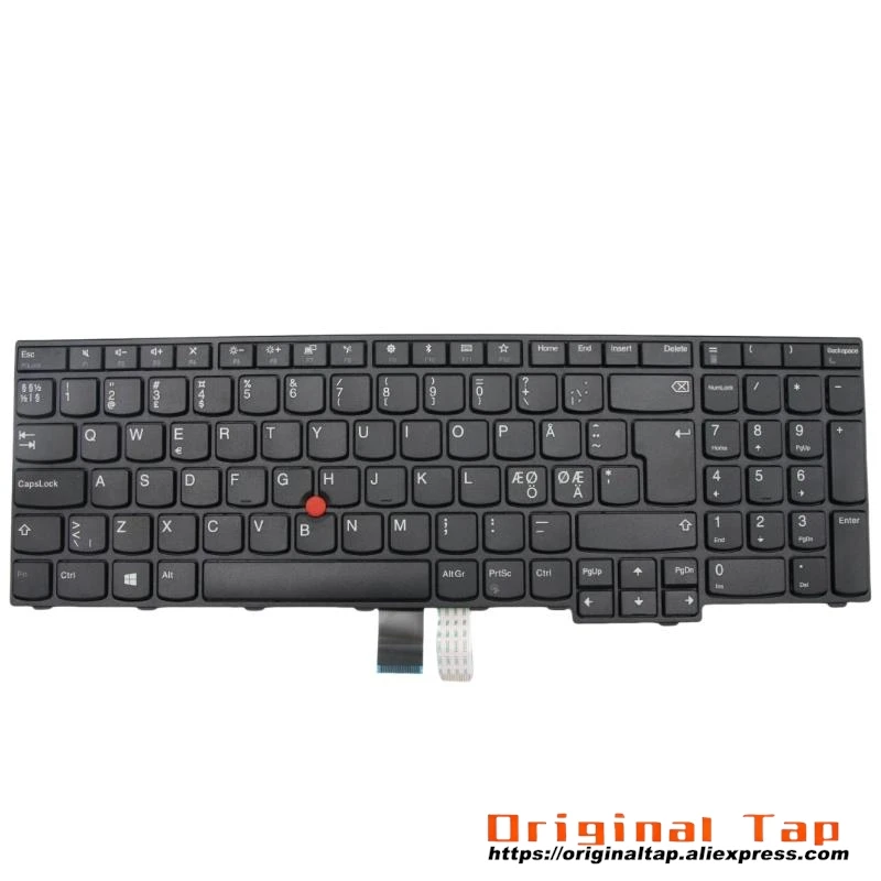 NDC Nordic Keyboard for Lenovo Thinkpad E570 E570c E575 01EN353 01EN355 01EN357