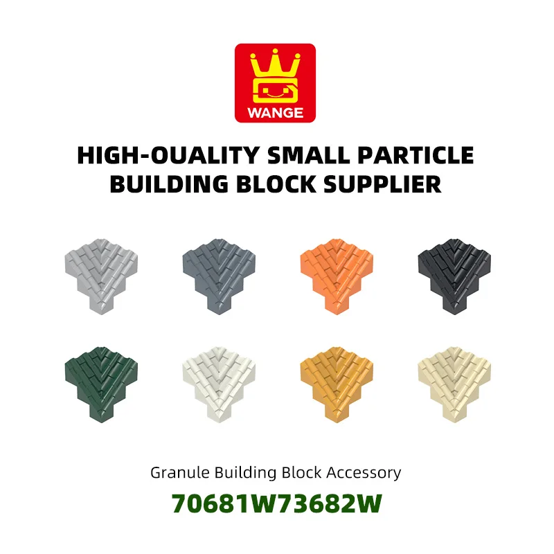 

WANGE 37 шт./лот 73628 Вт большой угловой плиточный блок Moc цветные аксессуары, совместимые с кирпичом, детская развивающая игрушка в сборе