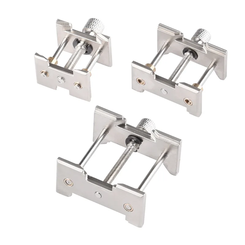 Stainless Steel Watch Engine Core Base Multi-Functional Fixed Seat Watch Repair Tool Small, Medium and Large Three-Piece Watch D