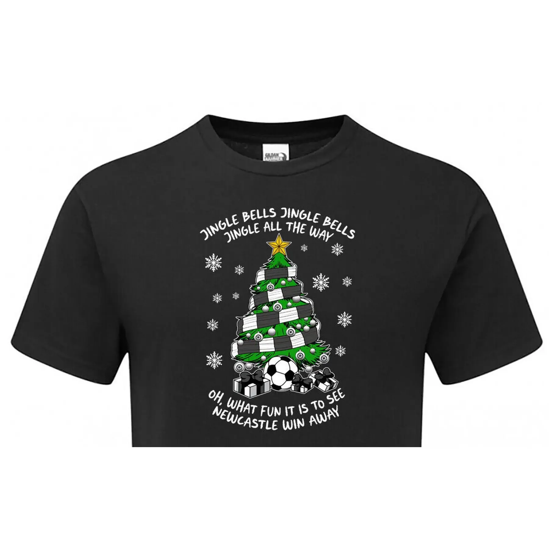 

NEWCASTLE Christmas Tree Tshirt Mens & Womens Fanmade Merchandise