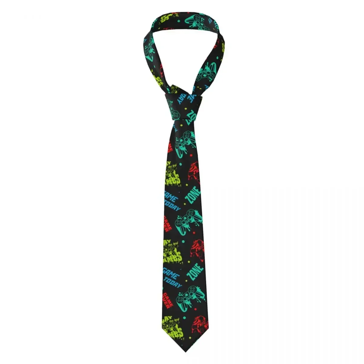 

Game Pattern Tie Necktie Tie Clothing Accessories