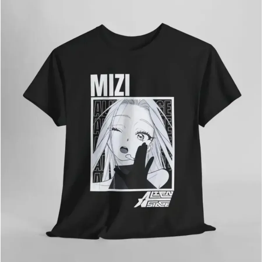 Alien Stage Anime T-Shirt Women Men Till Mizi Luka Hyuna Sua Ivan Mizi Cosplay Short Sleeve Funny Tshirt Graphic Tees Streetwear