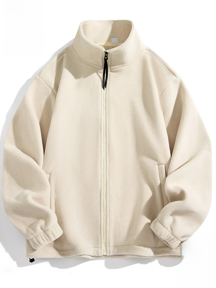 

PaulFrank Monkey Loose Fit Fce Jaet Men's Autumn Winter Warm Stand Collar Spor Outerwear Color No Zipper kets