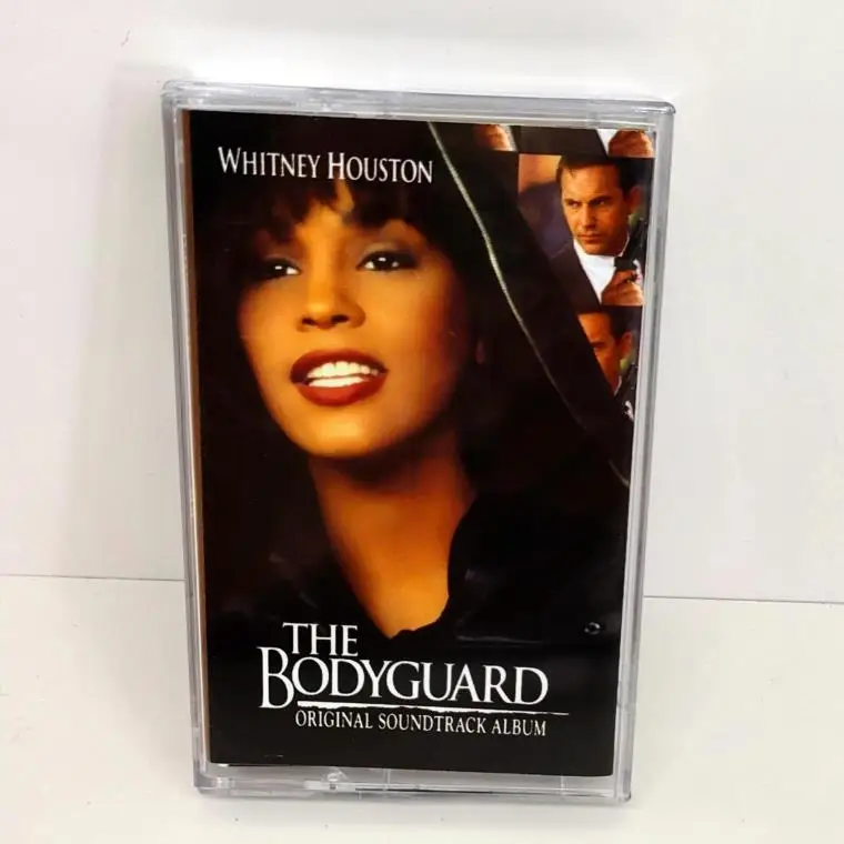 Nastro magnetico per musica di Houston The Bodyguard Album cassette Cosplay Walkman registratore per auto Soundtracks Box Collection regali