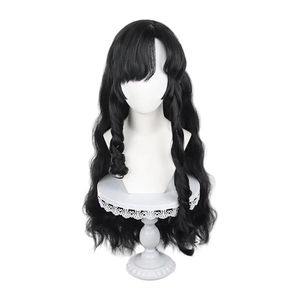 Isolde Synthetic Hair Long Curly Role Play Anime Reverse 1999 Cosplay Wig Festival Carnival Props