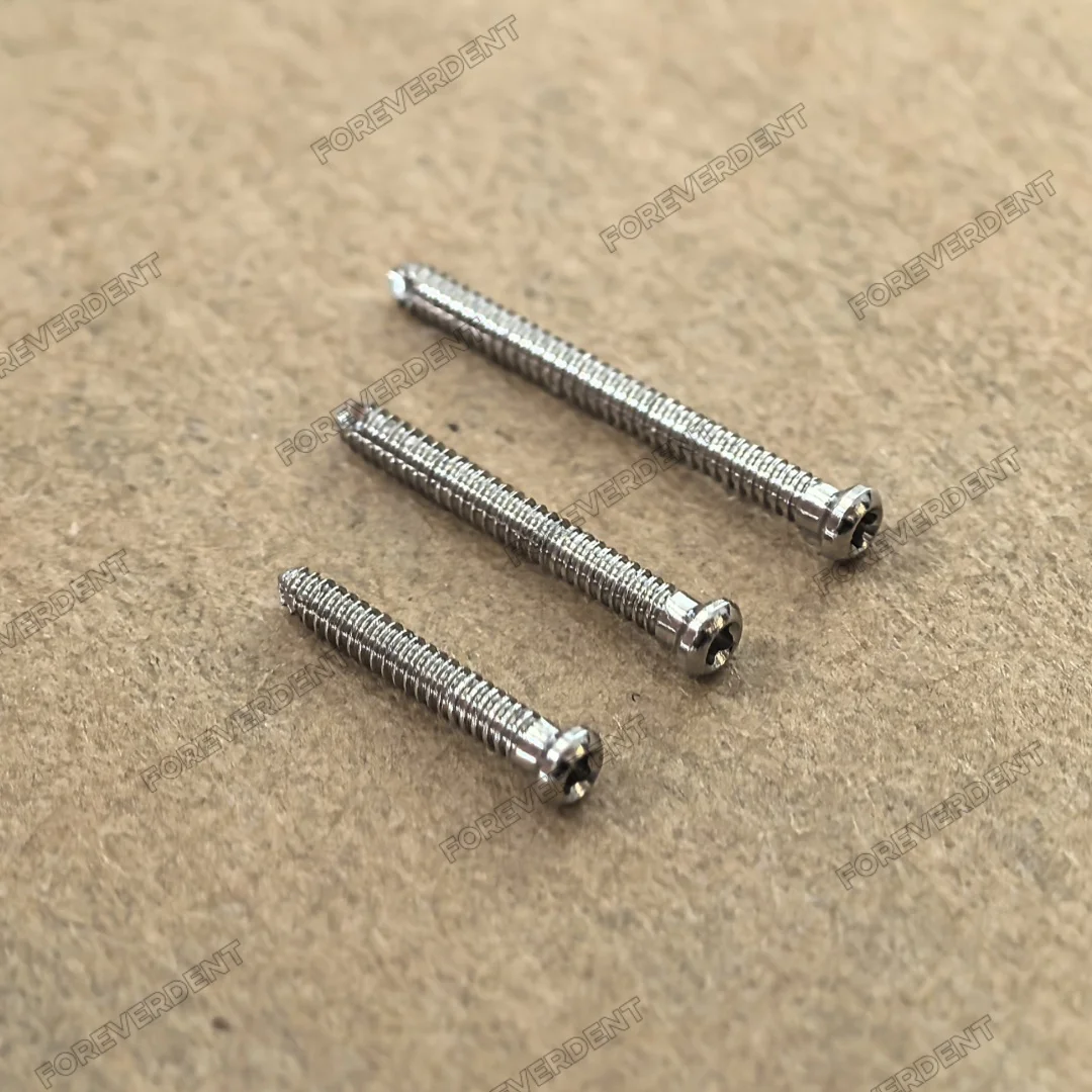 

Dental Micro Fixation Bone Mini Винты ∅1,1 мм Цилиндр GBR Графтовый винт Цилиндрический