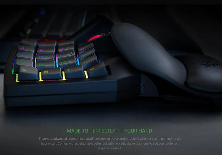 Mini Razer Tartarus V2 Chroma Gaming Keypad 32 Keys One Hand Keyboard Ergonomic Mecha-Membrane Keypad