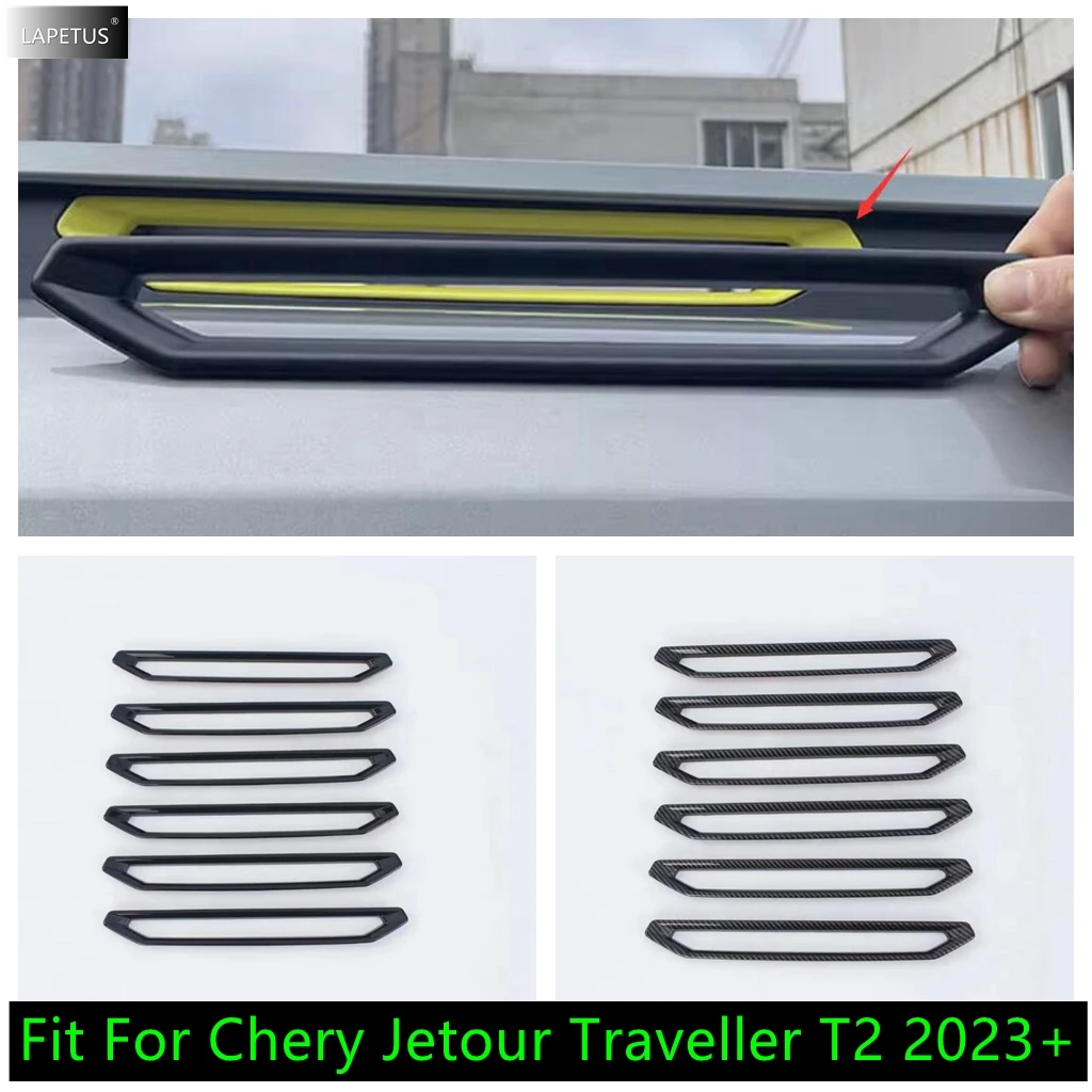 

Roof Luggage Rack Patch Decor Stripes Car Accessories Stickers Decal Automobiles Part For Chery Jetour Traveller T2 2023 2024