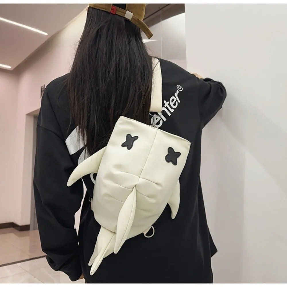 Adjustable Strap Shark Backpack Unique Design Versatile Style Large Capacity Backpack Unisex Model New Design Casual Travel Bag