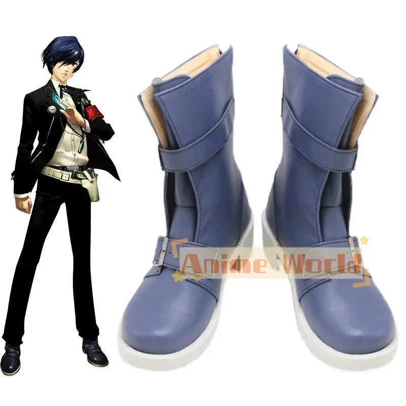 

Anime Yuuki Makoto Cosplay Shoes Cosplay Boots Halloween Carnival Boots Custom Made