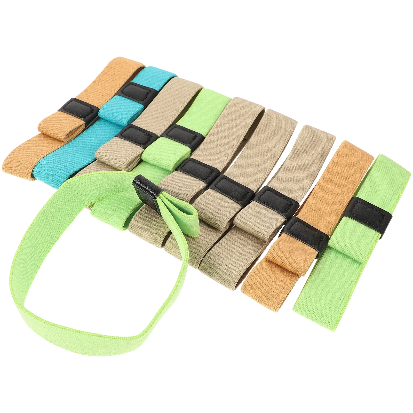 

10pcs Straps Adjustable Fixing Bands for Lunch Boxes Elastic 35 43cm Reusable Portable Food Container Straps Take