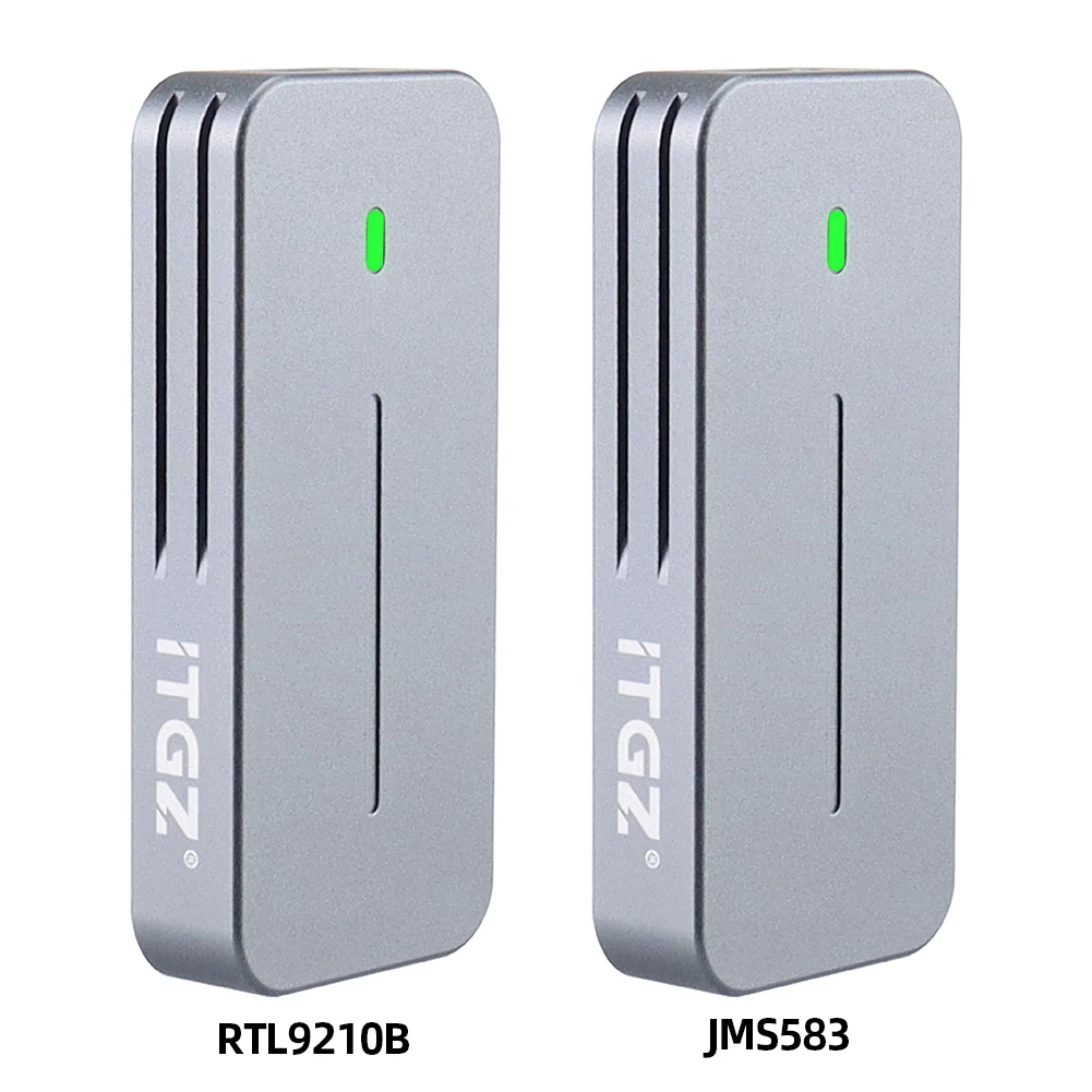 

M.2 NVME SSD Case Enclosure Aluminum Alloy M.2 NVMe/NGFF SSD Case USB3.2 Gen2 M.2 NVMe Metal SSD Case for 2230/2242 M.2 SSD