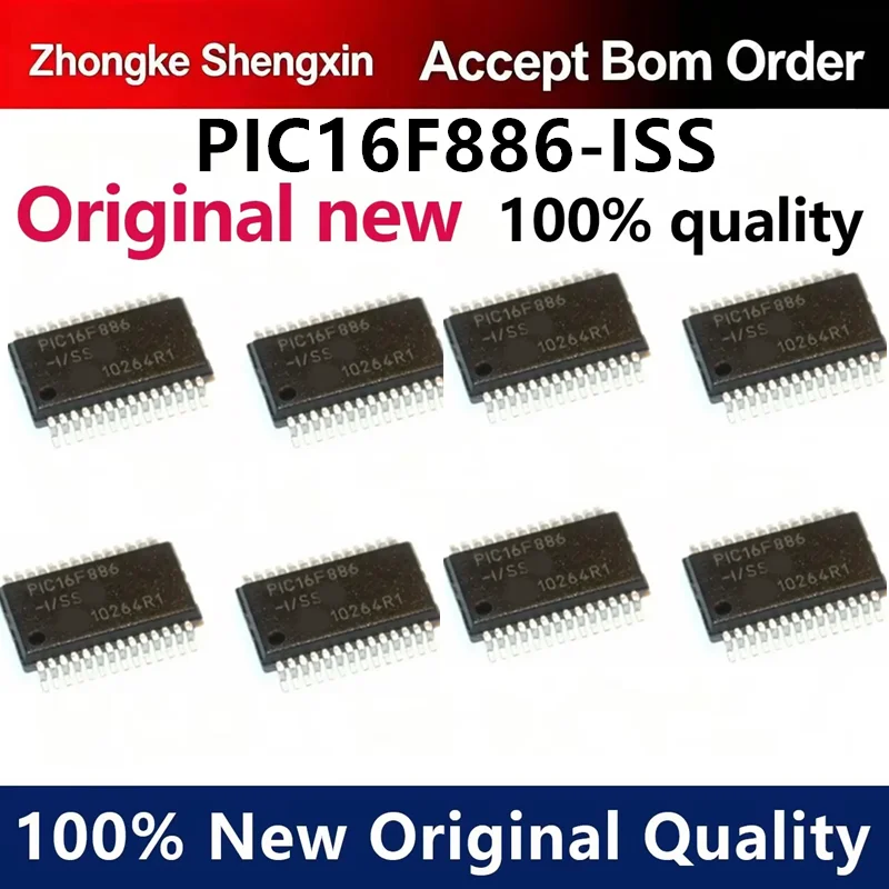 (5-100pieces)PIC16F886-ISS PIC16F886 PIC 16F886-ISS Original imported