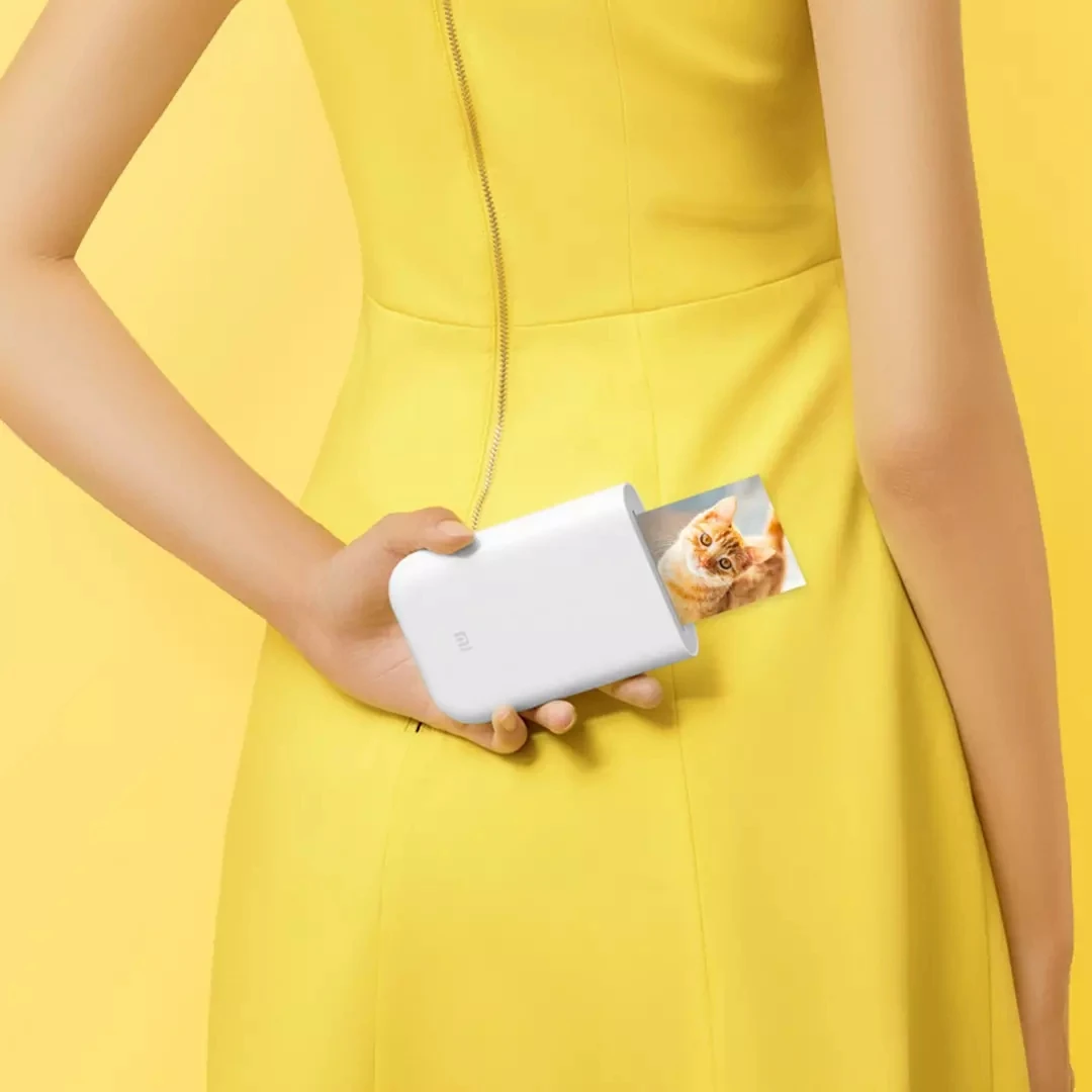 Xiaomi AR Printer 300dpi Portable Photo Mini Pocket With DIY Share 500mAh Picture Printer Pocket Printer Work With Mihome APP